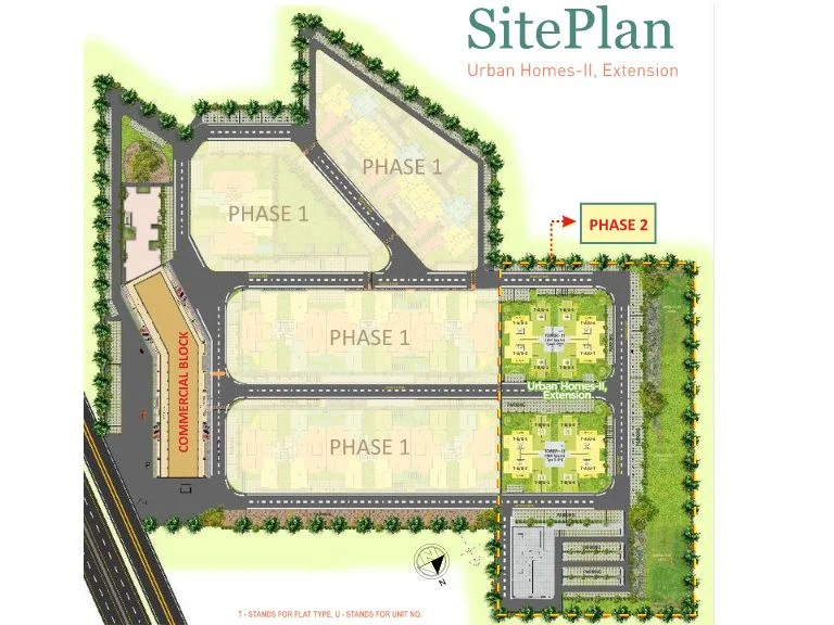Pyramid Urban Homes 2 Gurgaon Site Plan