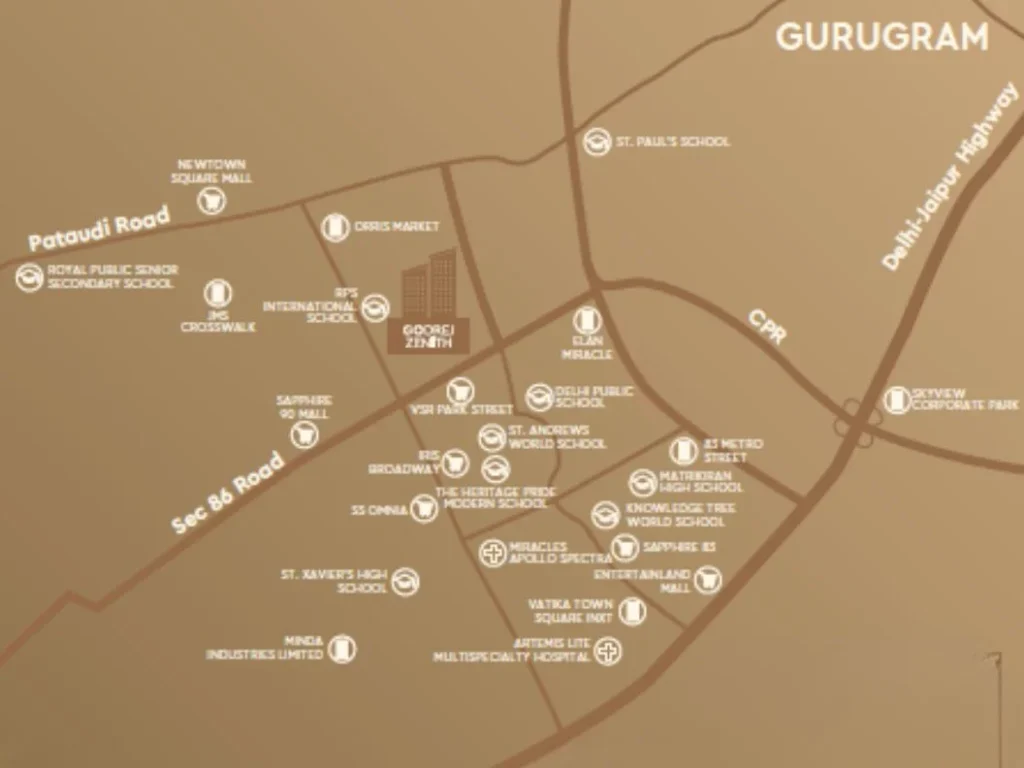 Godrej Zenith sector 89 Gurgaon