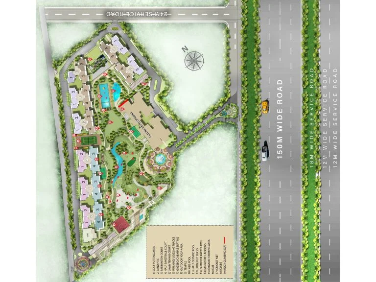 M3M Mansion Sector 113 Gurgaon Site Plan