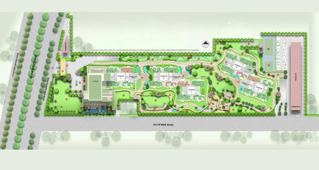 Tulip Sector 70 Site Plan