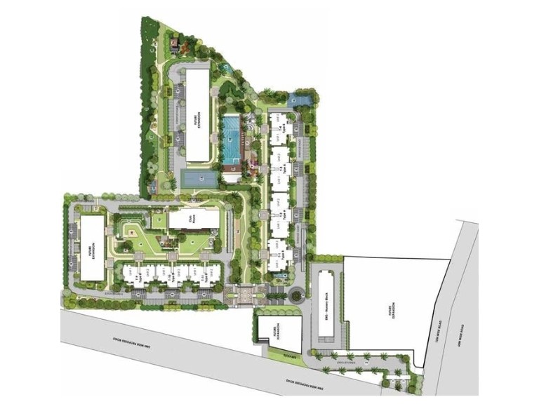 ATS Sanctuary 105Gurgaon Site Plan