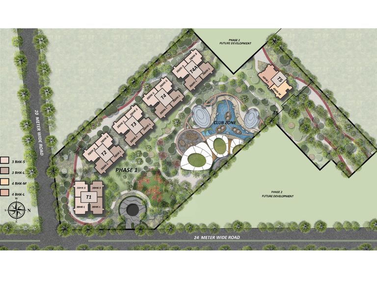 Whiteland Westin Residences Site Plan