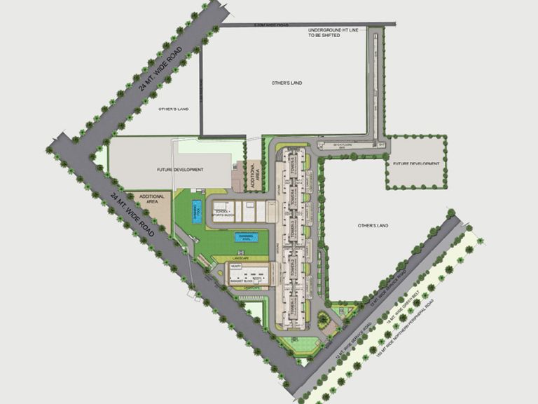 BPTP Verti Greens Sector 102 Gurgaon Site Plan