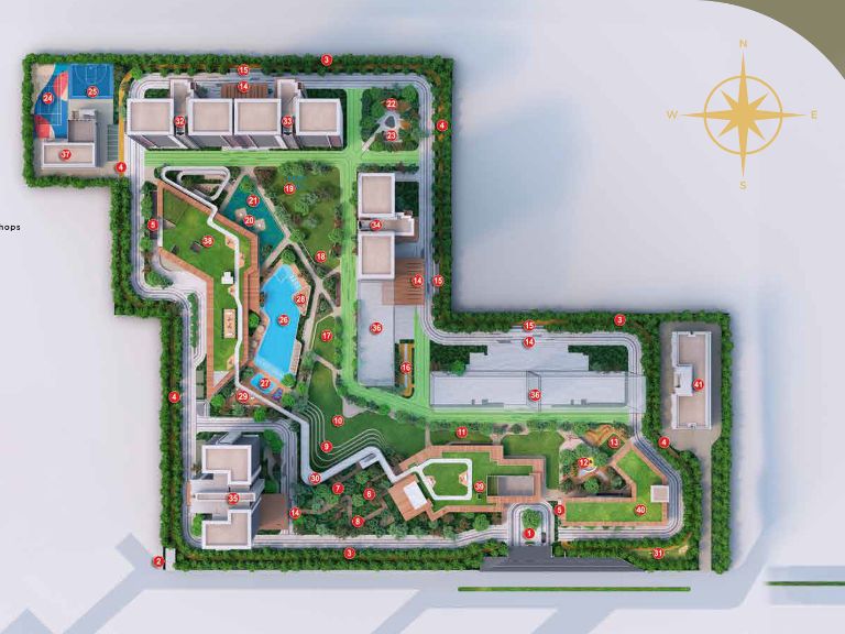 Birla Arika Site Plan