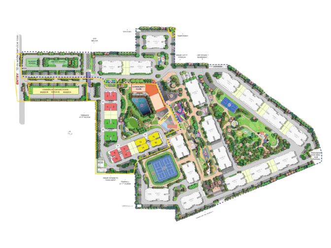 ashiana Amarah phase 5 site plan