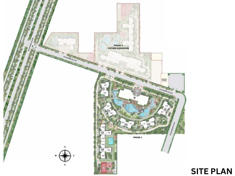 Signature Global Cloverdale Site Plan