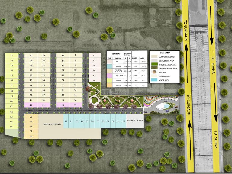 Trehan Luxury Floors Site Plan 