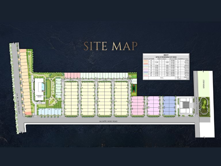 Trehan Luxury Floors Sector 2 Sohna Site Plan