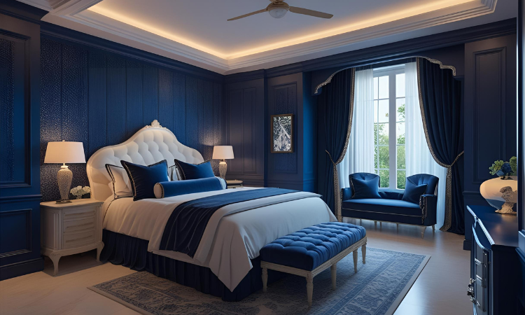 Two Colour Combination For bedroom Walls