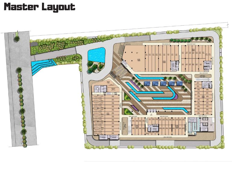 SPJ Vedatam Sector 14 Gurgaon Site Plan