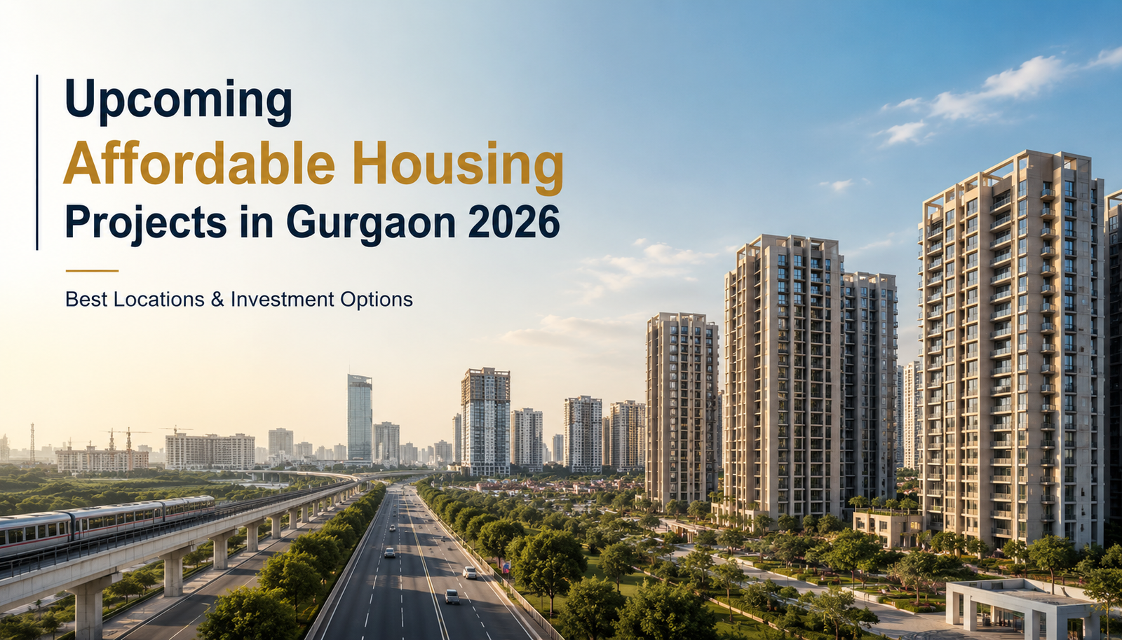 Upcoming Affordable Housing Projects In Gurgaon 2026 | Guide
