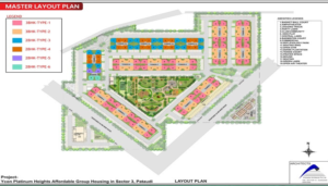 master plan YCON Platinum Heights