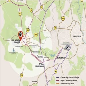 location map shf